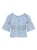 myMo Bluse in Blau