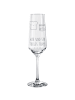 Mr. & Mrs. Panda Sektglas Toast Marmelade mit Spruch in Transparent