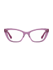 Love Moschino Frauen Optische Fassungen Vollrandige Brille Lila