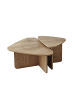 CALICOSY Satztische BALLARE in Saphir - (W) 90  x (H) 35  x (L) 60  cm