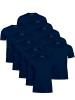 Cotton Prime® 10er Pack T-Shirt Basic O-Neck in Dunkelblau