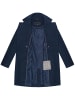 Navahoo Kurzmantel Frostjuwel 14 in Navy