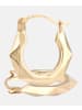 Vanlere Creolen aus 375 Gelbgold