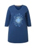 Ulla Popken Longshirt in tintenblau