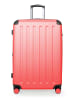 Hauptstadtkoffer Spree - Großer Reisekoffer Trolley Aufgabegepäck Rollkoffer Koffer 75cm, TSA, 119 L in Korall