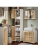 SoBuy Badezimmerschrank in Reinweiß - (W) 33 x (H) 165 x (L) 33 cm