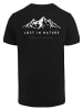 F4NT4STIC T-Shirt MOUNTAIN x F4NT4STIC in schwarz