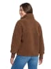 Betty Barclay Outdoorjacke mit Plüsch in Dark Coffee
