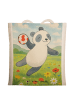 Mr. & Mrs. Panda Shopper Bag Panda Handball spielen Design ohne ... in Weiß