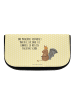 Mr. & Mrs. Panda Toiletry Bag Fledermaus Sitzen mit Spruch in Gelb Pastell