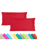 JACK 2er Set Outdoor Kissenhülle 30x50cm in Rot