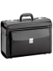 D&N Business & Travel Pilotenkoffer 46 cm in schwarz