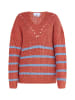 usha BLUE LABEL Damen Strickpullover in Vintage Rot