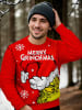 The Grinch The Grinch Weihnachtspullover Ugly Christmas Sweater in rot