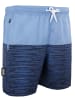 GUGGEN MOUNTAIN Badehose Bilddruck in Blau