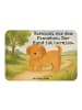 Mr. & Mrs. Panda Magnet Hund Flauschig Design mit Spruch in Weiß