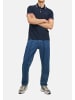 Jack & Jones Poloshirt Paulos - Slim Fit in Dunkelblau / rot
