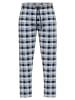 Bugatti Lange-Hose Genua in blau-dunkel-Karo