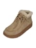 fitflop Ankle Boots GEN-FF SUEDE SHEARLING LACE UP BOOTS in natur
