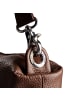 Mandarina Duck Mellow Leather Schultertasche Leder 30 cm in milk chocolate