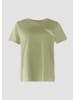 QS T-Shirt kurzarm in Olive
