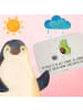 Mr. & Mrs. Panda Badematte Avocado Tanzen mit Spruch in Weiß