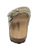 Palado Pantoletten Korfu Bistud Suede Premium Leather in Salbei