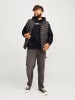 JACK & JONES PLUS Kapuzenpullover in Black