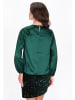 faina Women Blouse in dark green