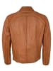 Milestone Lederjacke Lammnappa in Gebranntes Orange