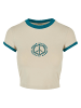 Urban Classics Urban Classics Cropped T-Shirts in softseagrass/watergreen