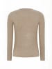 Soft Rebels Top SRRoman in 378 Silver Mink Melange