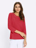 WITT WEIDEN Rundhals-Shirt in erdbeere