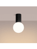 Nice Lamps Plafond ORBITAL 1 black H 21 cm