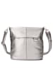 Zwei Mademoiselle M8 - Schultertasche 25 cm (sage) in silver