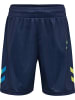 Hummel Short "Shimmer Shorts" in Blau