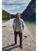 JP1880 Sweatjacke in dunkelgrau