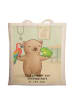 Mr. & Mrs. Panda Shopping Tasche Tierpfleger Leidenschaft Design... in Weiß