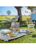 Butlers Picknickdecke WANDERLUST Streifen in Creme