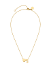 PURELEI Kette Letter Heart S Gold