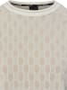 MARC CAIN SPORTS  Strickshirt in beige weiß