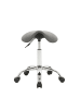 Lykke Sattelstuhl Comfort in Grau 39x34x50cm