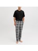Jack and Jones Loungewear Set JACLUCA SS Tee & Woven Pants Set in Schwarz
