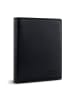 mano Don Andrea Geldbörse RFID Schutz Leder 10 cm schwarz