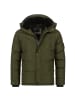 Alessandro Salvarini A. Salvarini Herren Winterjacke AS326 in Dark Olive
