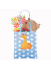 Mr. & Mrs. Panda Tote Bag Einhorn Fuchs mit Spruch in Sky Blue