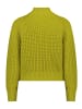 BETTY & CO Grobstrick-Pullover mit Struktur in Apple Green