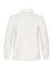 KAFFE curve Langarm-Bluse KCanni Regular fit in Chalk