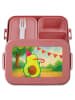 Mr. & Mrs. Panda Bento Box Avocado Geburtstag Design ohne Spruch in Rot Pastell
