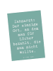 Mr. & Mrs. Panda Postkarte Spruch Zahnarzt Lochgebühr mit Spruch in Meeresbrise